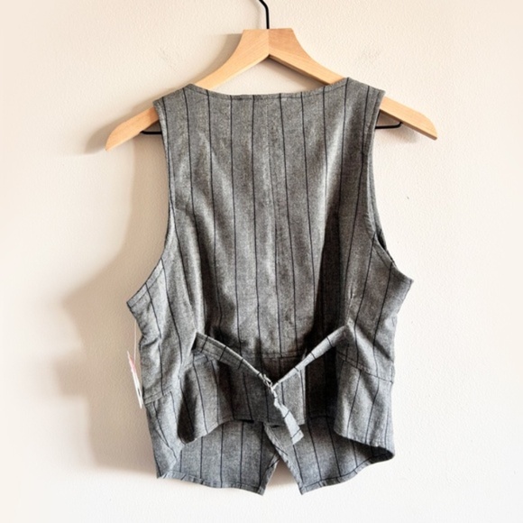 Free People Jeanette Stripe Vest | Size Small | NWT - Picture 5 of 16